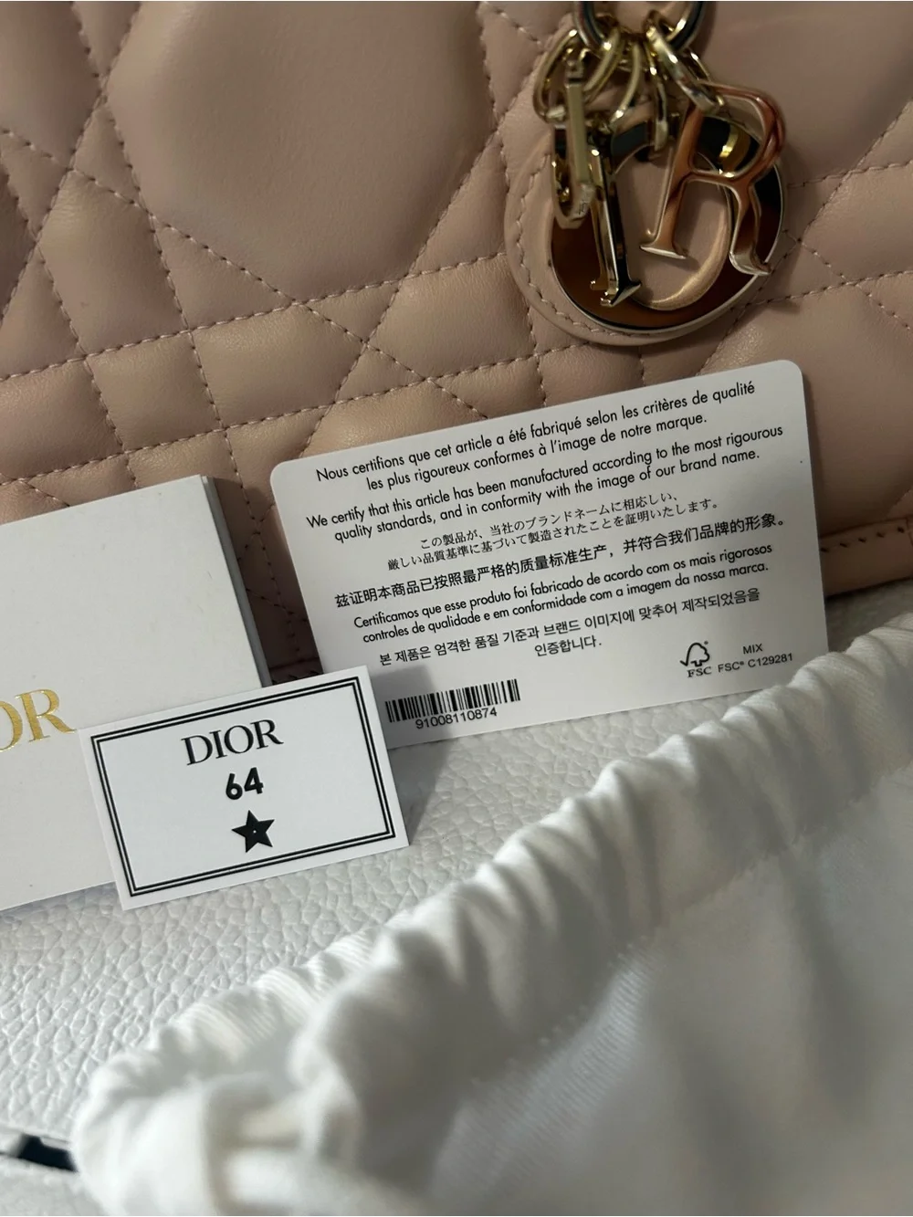 NWT Mini Dior Book Tote - Picture 12 of 13